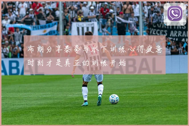 布朗分享泰拳与水下训练心得疲惫时刻才是真正的训练开始